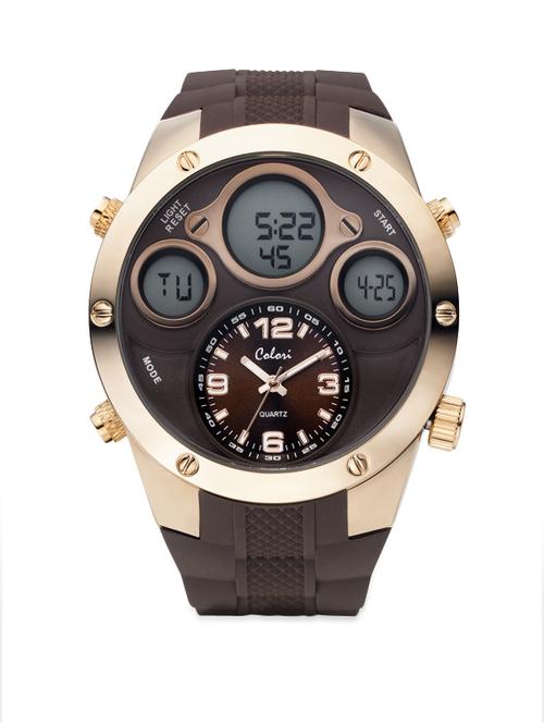 dark brown and gold watch - 947573 - Very Small Image - 1