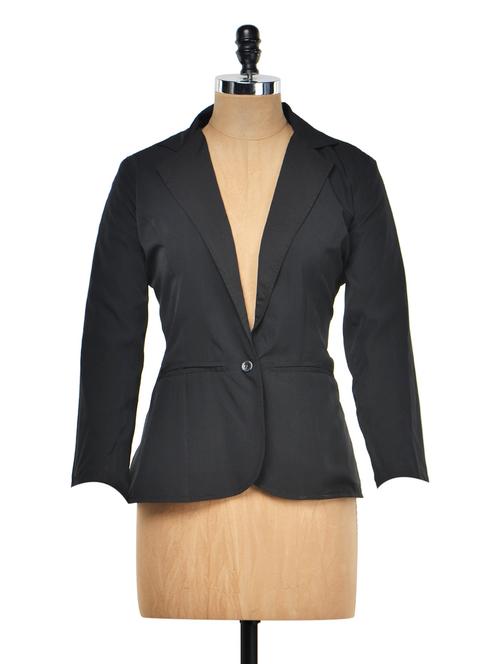 Solid black Blazer - 950253 - Very Small Image - 1