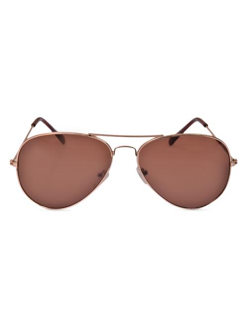 brown lens aviator with gold frame - 953564 - Very Small Image - 1