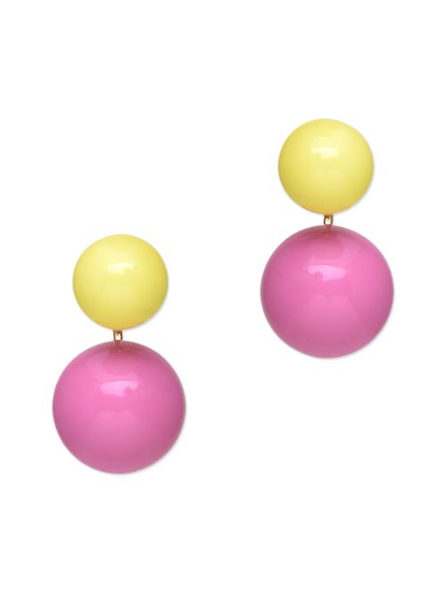 pink embellished stud earring - 9543158 - Very Small Image - 1