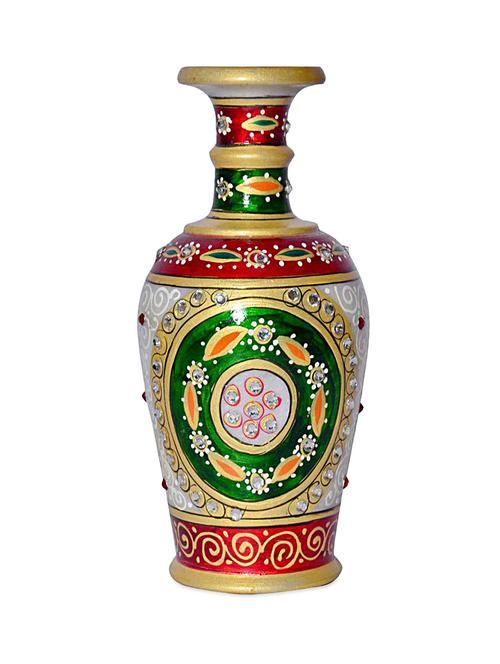 white marble flower vase - 954718 - Very Small Image - 1
