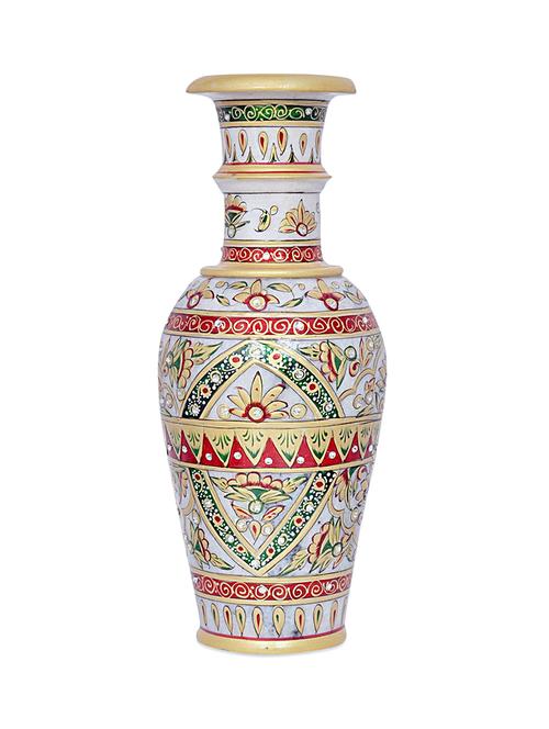 white marble flower vase - 954741 - Very Small Image - 1