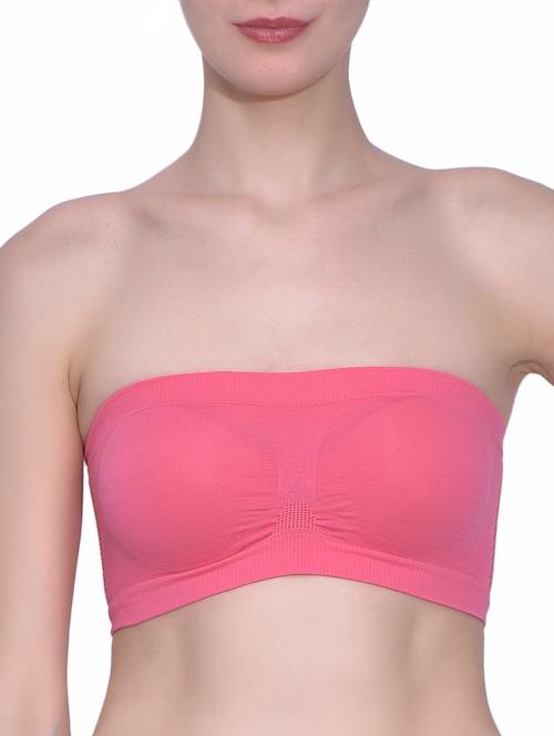 fabme pink strapless bra - 9547459 - Very Small Image - 1