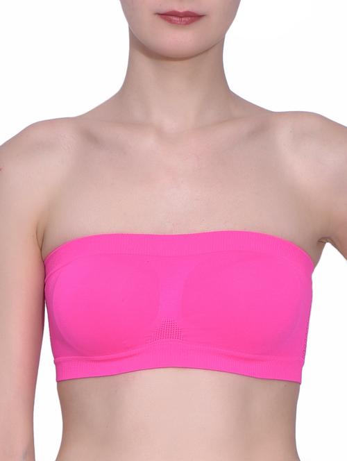 fabme pink strapless bra - 9547466 - Very Small Image - 1