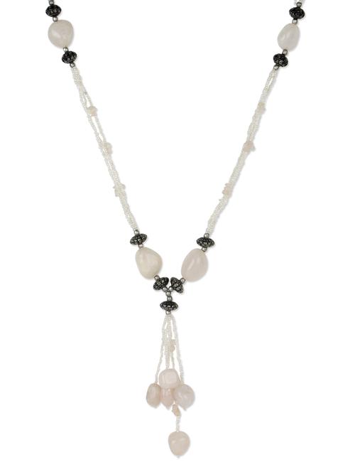 white beaded necklace - 954955 - Very Small Image - 1