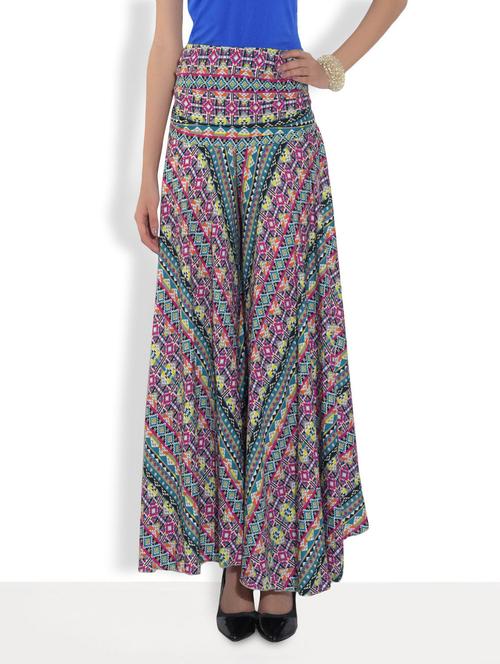 multicolored polyester polka dots palazzo - 9553178 - Very Small Image - 1