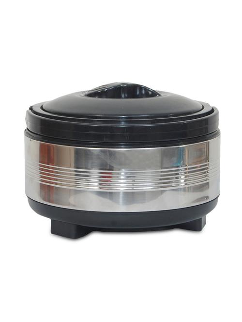 silver and black stainless casserole - 9554817 - Very Small Image - 1
