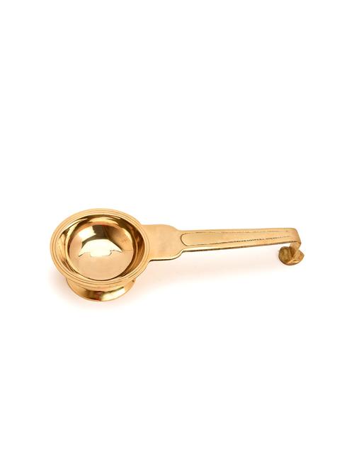 dhopia aartiwith brass handle - 9556317 - Very Small Image - 1