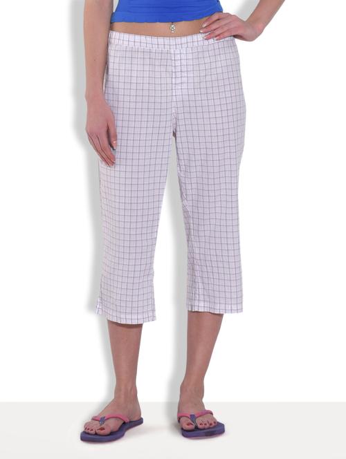 multi-coloured cotton capri - 9557431 - Very Small Image - 1