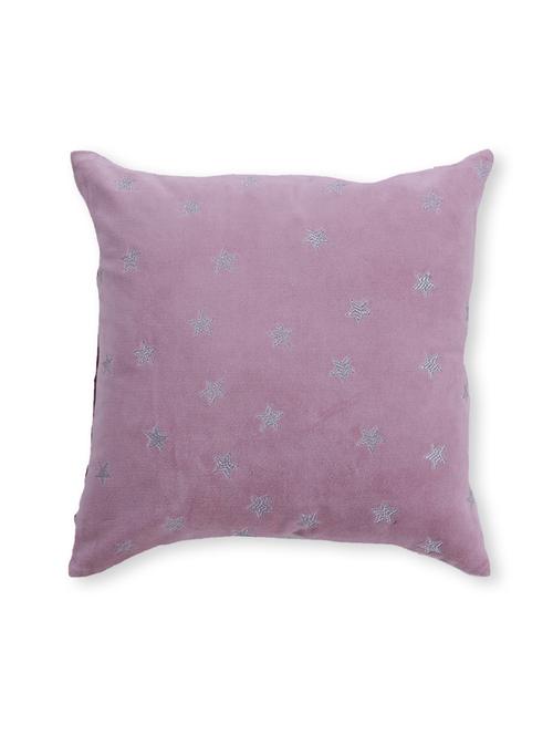 mauve printed cotton cushion cover ( set of 2 ) - 9559585 - Very Small Image - 1