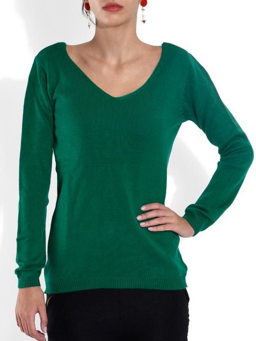 pine green lenin sweater - 9560295 - Very Small Image - 1
