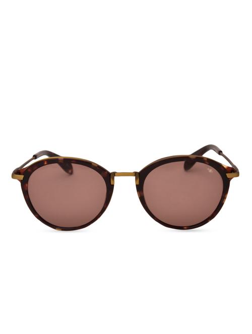 brown printed uv protected sunglasses - 9567358 - Very Small Image - 1