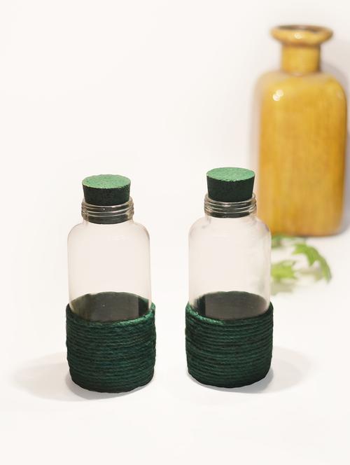 green ethnic bottles (set of 2) - 9574354 - Very Small Image - 1