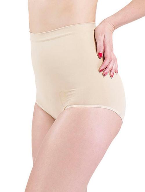 cream low waist shaper brief - 9578326 - Very Small Image - 1