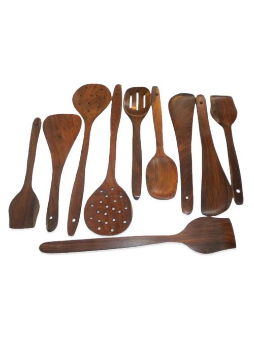 wooden spoon set (10pcs) - 957949 - Very Small Image - 1
