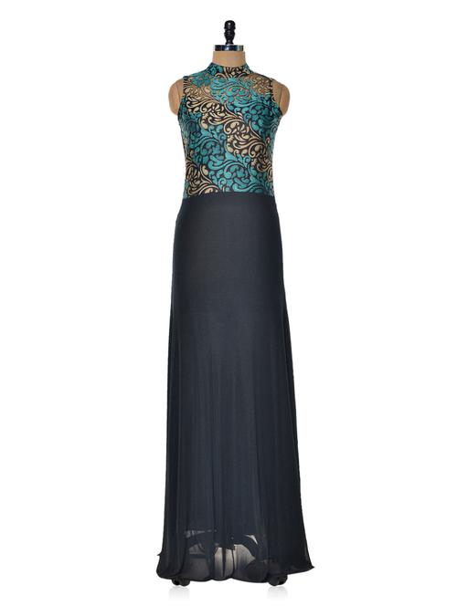 Black Maxi Gown - 958097 - Very Small Image - 1