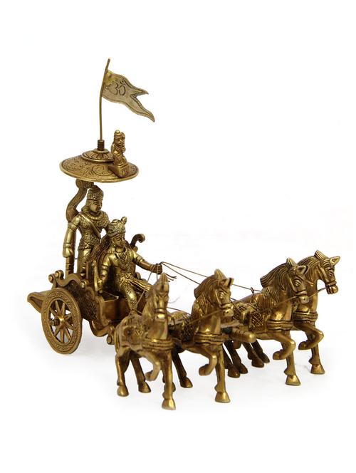 giftsbymeeta krishna arjun rath gift for diwali - 9582621 - Very Small Image - 1