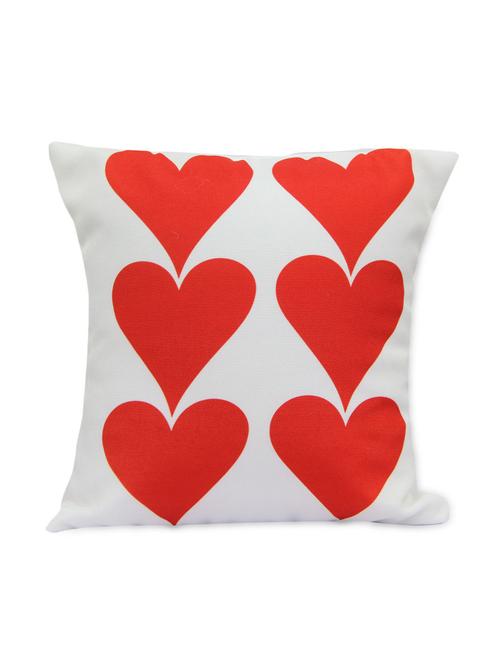 giftsbymeeta white hearts cushion home dã©cor gifts for diwali - 9582697 - Very Small Image - 1