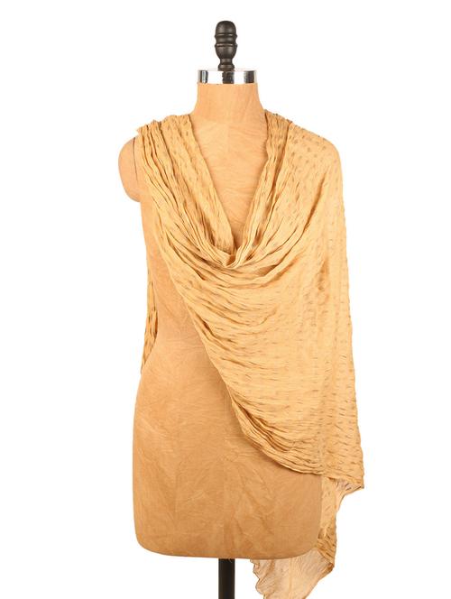 gold printed dupatta - 958386 - Very Small Image - 1