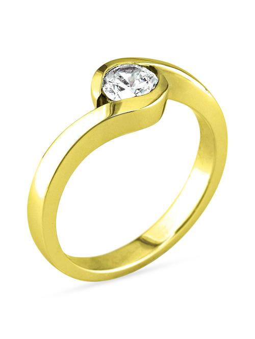 stylish gold ring - 959131 - Very Small Image - 1