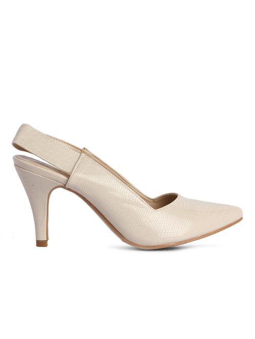 Beige leatherette Sandal - 9591746 - Very Small Image - 1