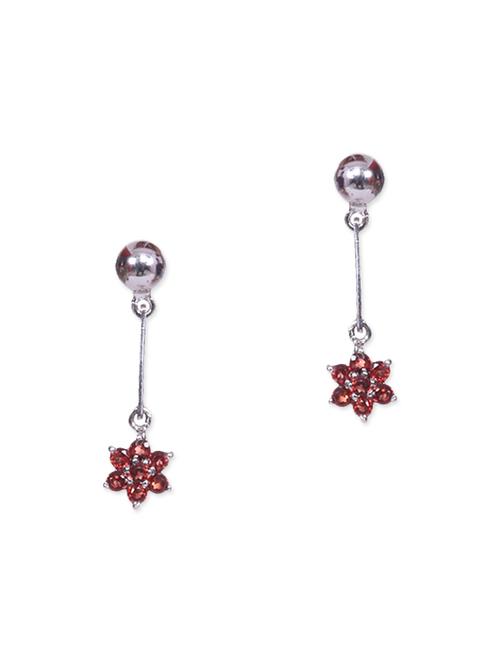 sterling silver embellished earrings - 9593021 - Very Small Image - 1