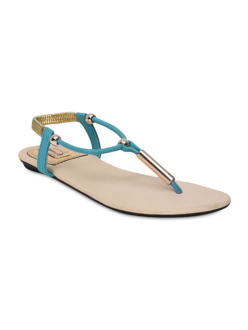 blueleatherette sandals - 9598537 - Very Small Image - 1