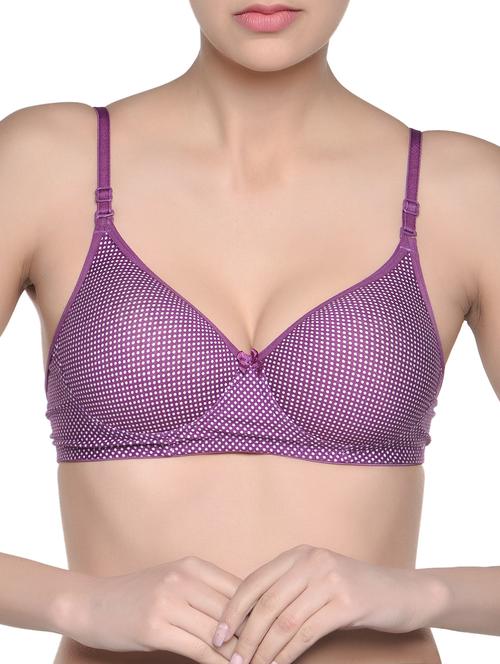 seamless polka padded bra - 960309 - Very Small Image - 1