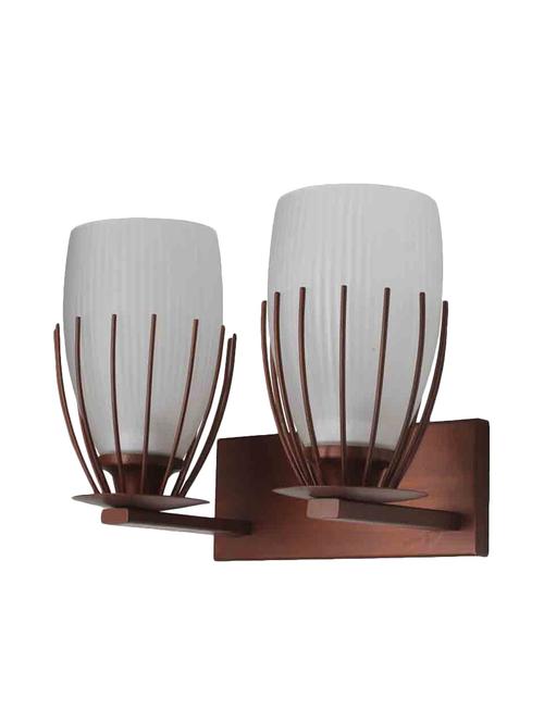 brown mild steel wall light - 9606126 - Very Small Image - 1