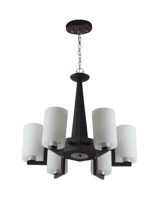 dark brown and white chandelier - 9606177 - Very Small Image - 1