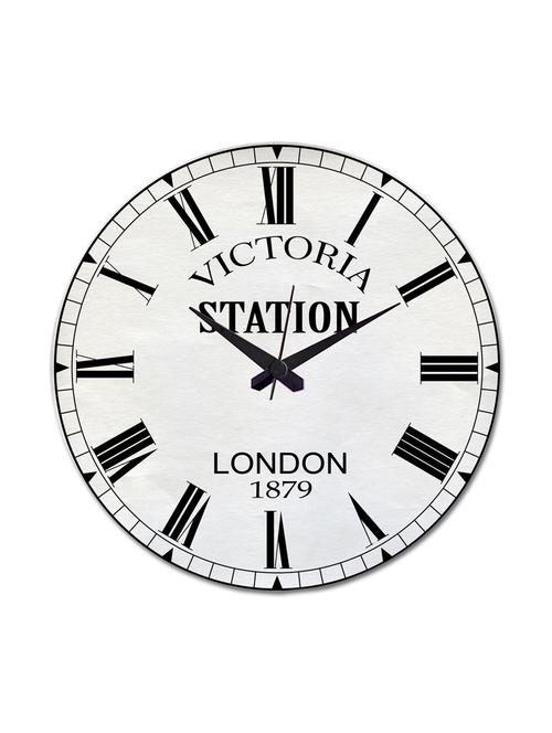 white printed vintage look london wall clock - 9606518 - Very Small Image - 1