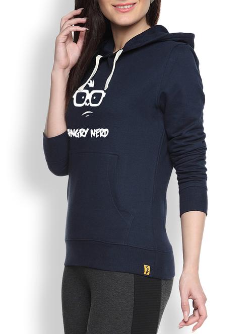 women's chest print sweatshirt - 9606765 - Very Small Image - 1