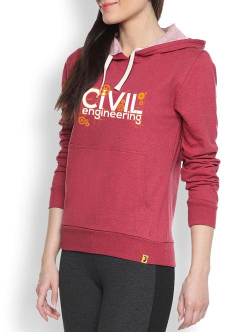 women's chest print sweatshirt - 9606831 - Very Small Image - 1