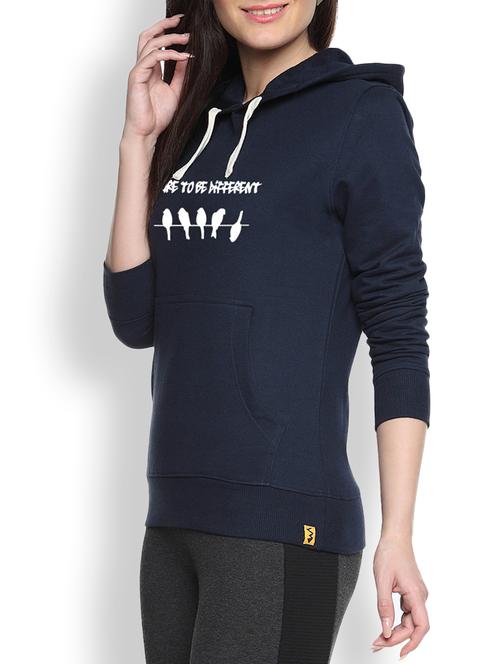 women's chest print sweatshirt - 9606961 - Very Small Image - 1