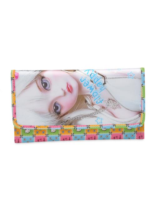 multicolored faux leather printed sling bag - 9607044 - Very Small Image - 1