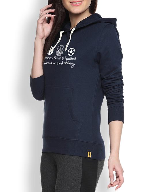 women's chest print sweatshirt - 9607178 - Very Small Image - 1
