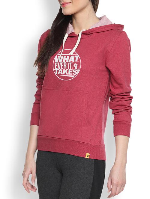 women's chest print sweatshirt - 9607235 - Very Small Image - 1