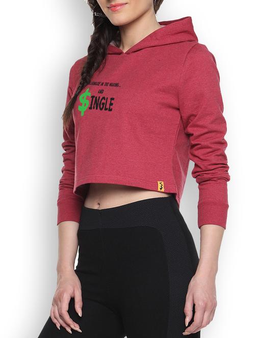 women's front print sweatshirt - 9607251 - Very Small Image - 1