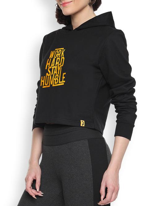 hooded neck graphic sweatshirt - 9607329 - Very Small Image - 1