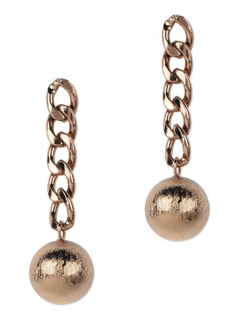 fancy ball drop gold earrings - 961033 - Very Small Image - 1