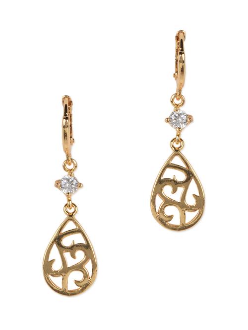 fancy gold earrings - 961046 - Very Small Image - 1
