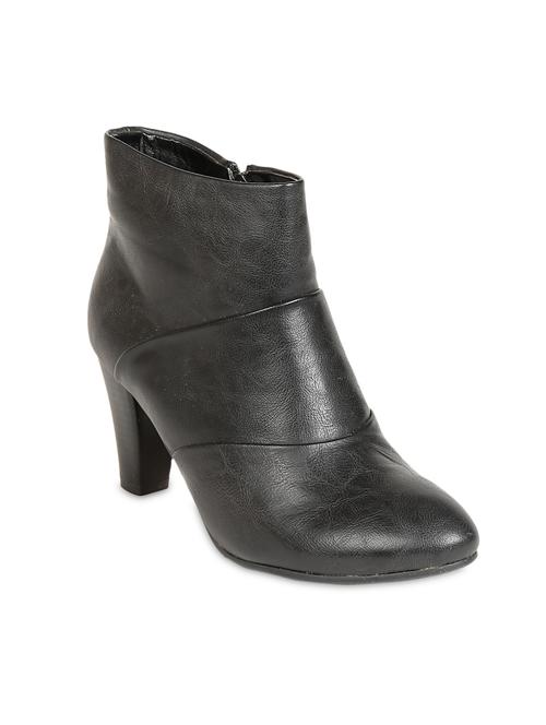 black leather ankle boots - 9611415 - Very Small Image - 1