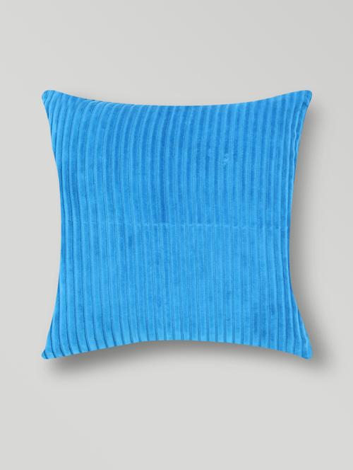 set of 2 blue designed cotton cushion covers - 9621849 - Very Small Image - 1