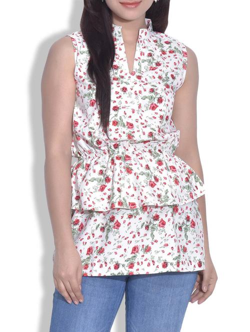 multicolored printed top - 9625479 - Very Small Image - 1