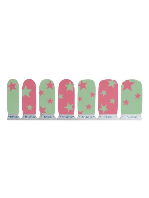 ruby kiss me pastel shaded starry nail art stickers - 963633 - Very Small Image - 1