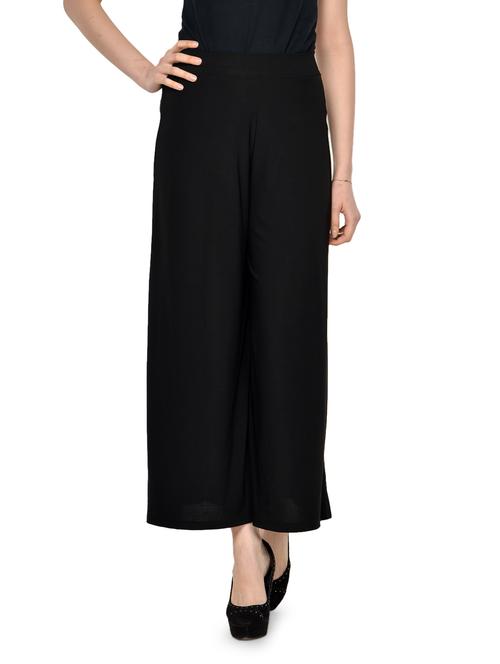 solid black palazzos - 963809 - Very Small Image - 1