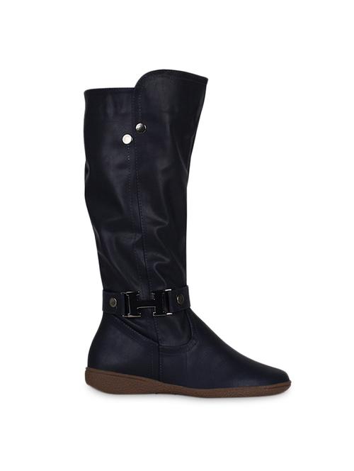 navy blue embellished boots - 9641204 - Very Small Image - 1