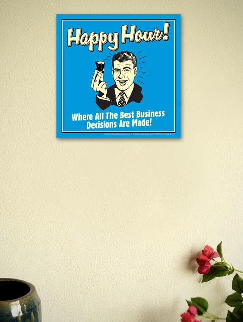 happy hour! where all ..- wall poster - 964809 - Very Small Image - 1