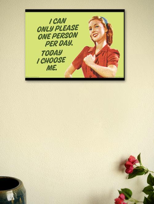 i can only please .. framed - wall poster - 964863 - Very Small Image - 1