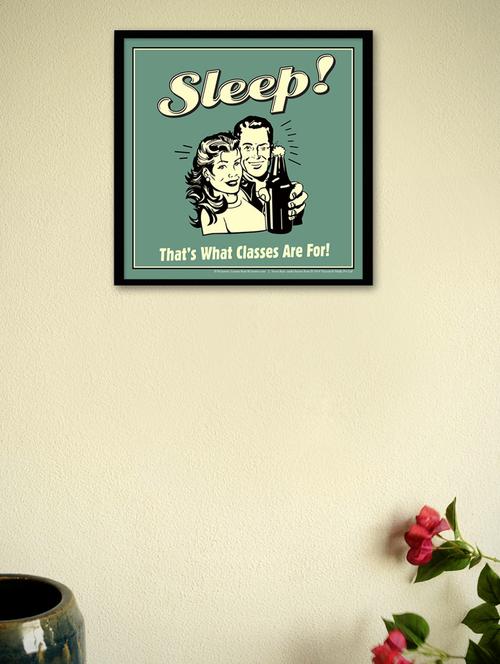 sleep! that's .. framed - wall poster - 964881 - Very Small Image - 1